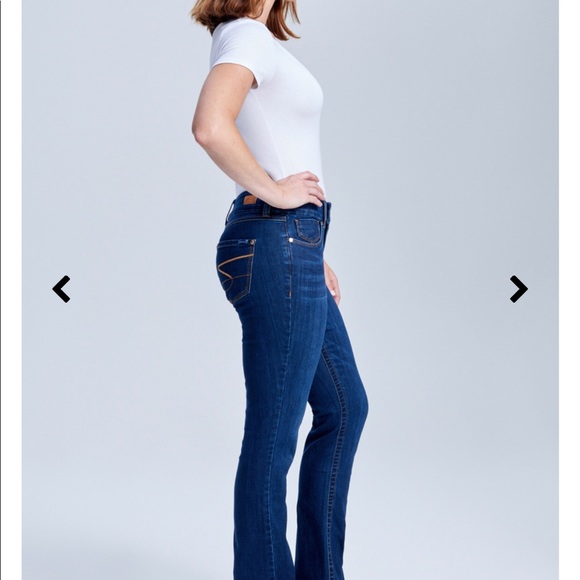 Seven7 tummyless bootcut Jeans 10 - Picture 2 of 4